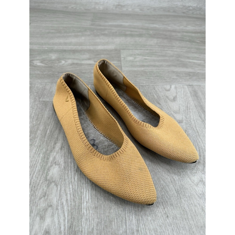 VIVAIA Aria Pointed Toe Ballet Flats EU 38 Trendy Comfort No Insoles